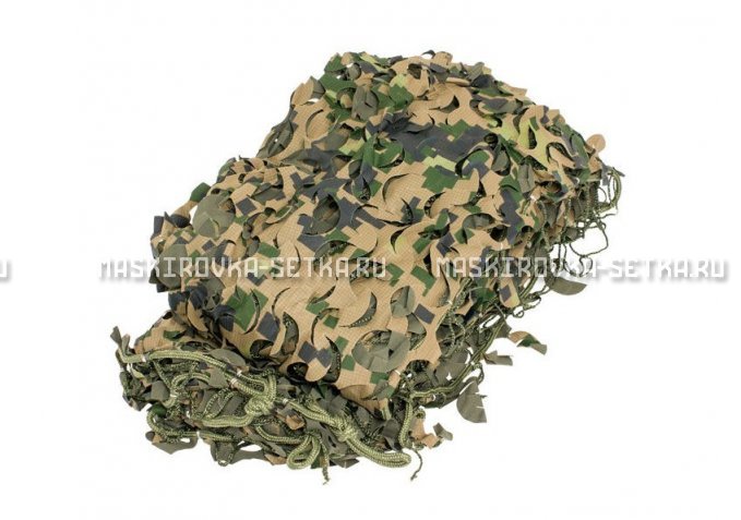 Массеть Camosystems Пейзаж-Профи Лес 3D 1,8х3 м  – купить по цене 3850 руб. в интернет-магазине в городе Челябинск картинка 1