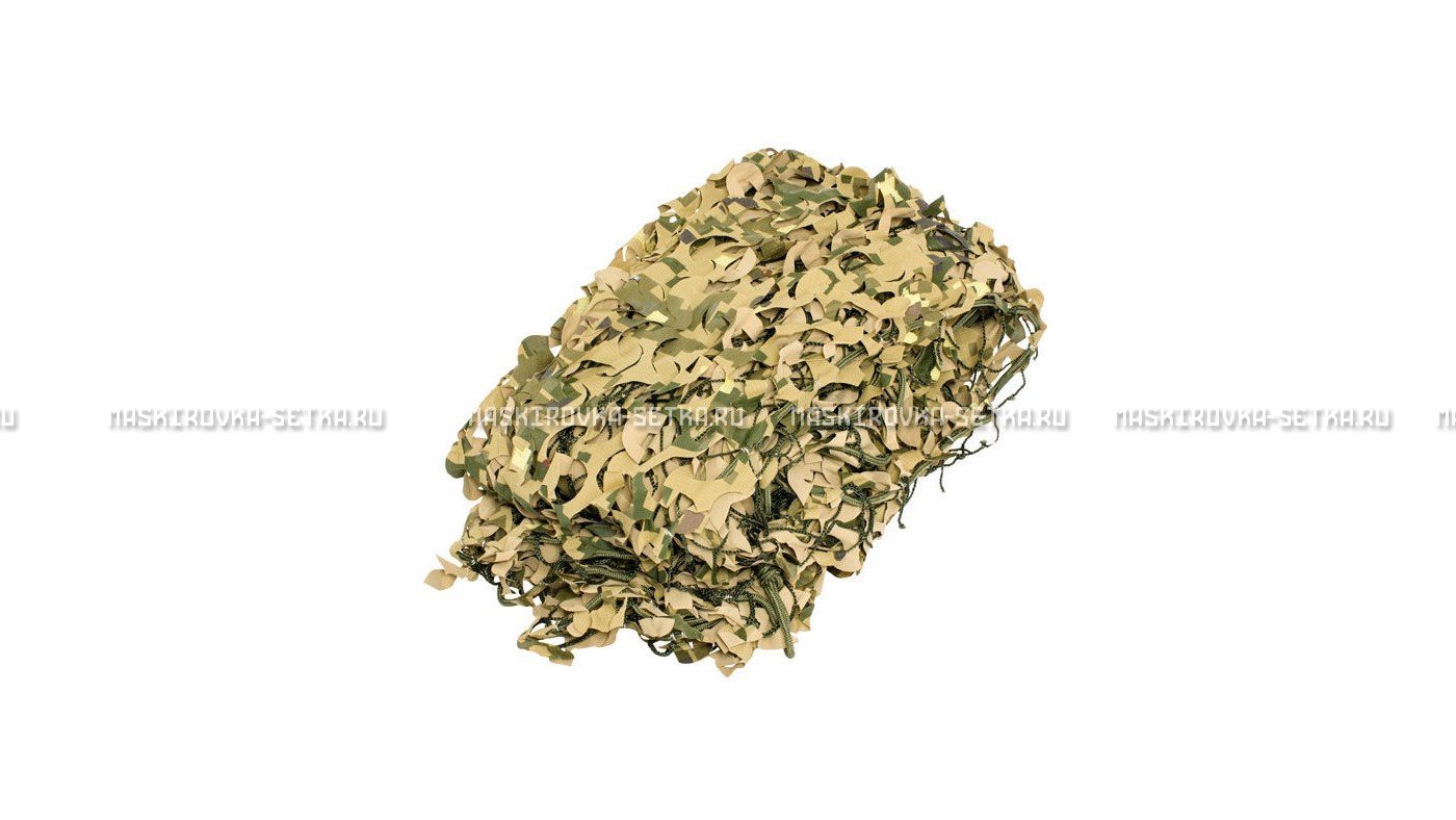 Массеть Camosystems Пейзаж-Профи Милитари 3D 1,8х3 м  – купить по цене 3850 руб. в интернет-магазине в городе Челябинск картинка 6