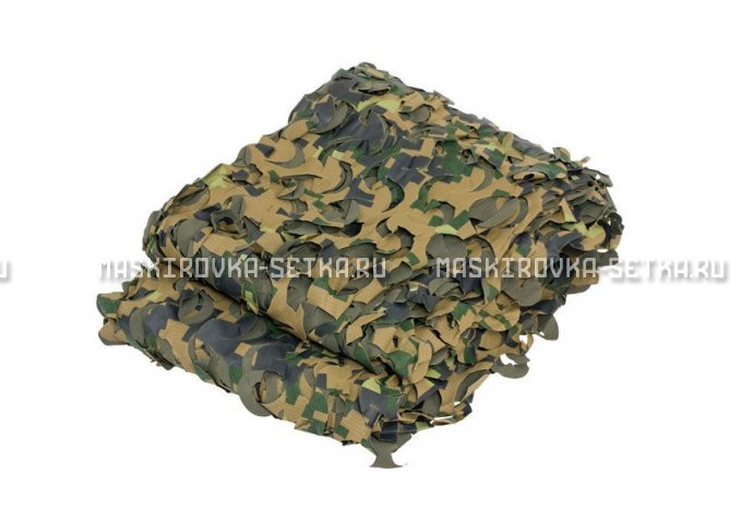 Сетка Camosystems Пейзаж Лес 3D 2,2х3 м  – купить по цене 3100 руб. в интернет-магазине в городе Челябинск картинка 1