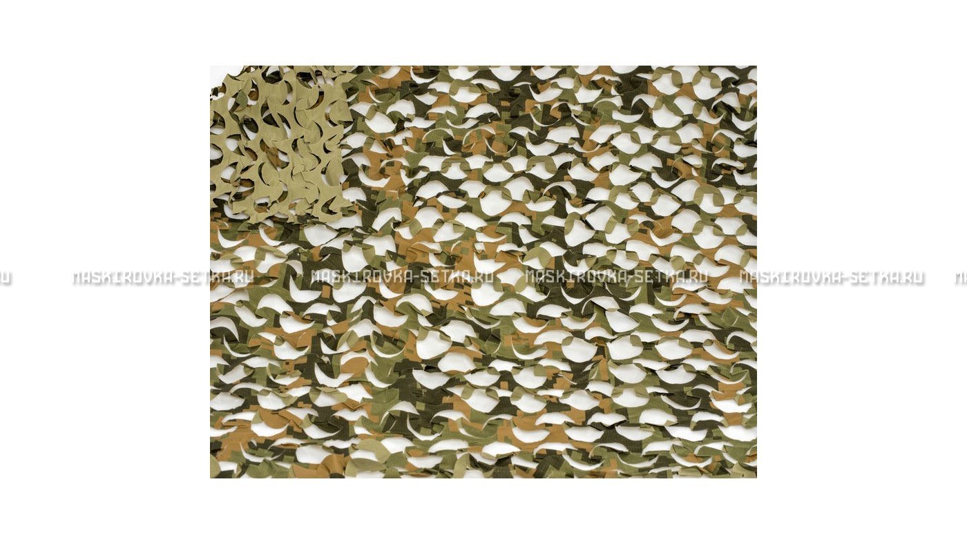 Сетка Camosystems Пейзаж Полынь 3D 2,4х3 м  – купить по цене 3100 руб. в интернет-магазине в городе Челябинск картинка 7