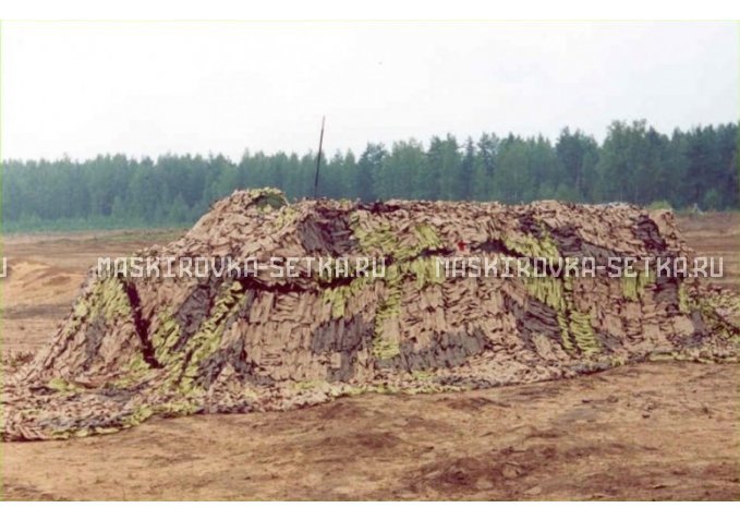Маскировочная сетка МКТ-4П Поле 3х6 м – купить по цене 8700 руб. в интернет-магазине в городе Челябинск картинка 1