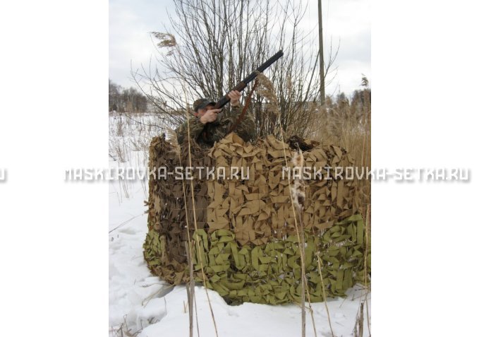 Маскировочная сеть МКТ-2П Поле 3х6 м – купить по цене 4400 руб. в интернет-магазине в городе Челябинск картинка 8