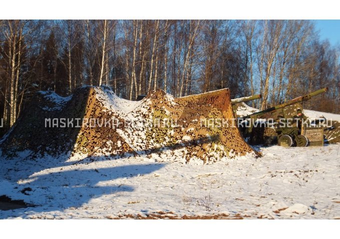 Маскировочная сеть МКТ-2П Поле 3х6 м – купить по цене 4400 руб. в интернет-магазине в городе Челябинск картинка 7