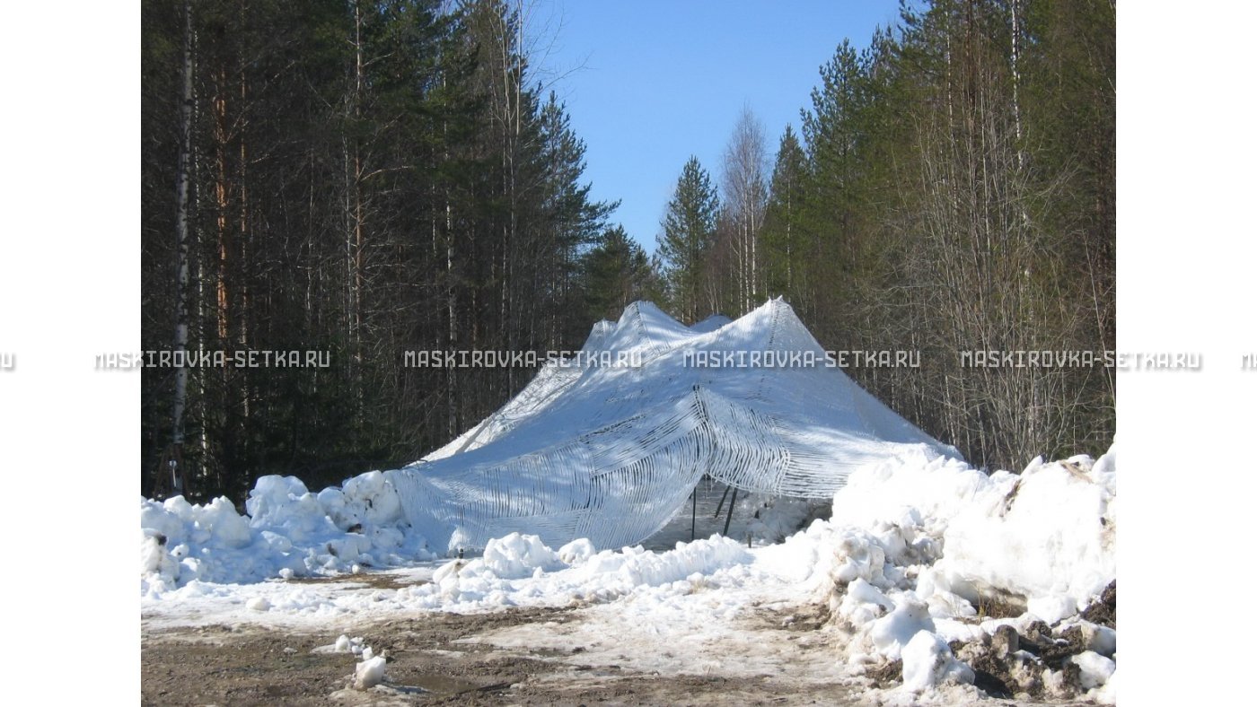 Маскировочная сеть МКТ-2С Снег 3х6 м – купить по цене 4400 руб. в интернет-магазине в городе Челябинск картинка 18