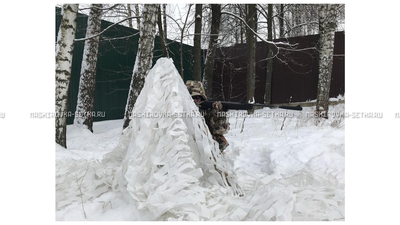 Маскировочная сеть МКТ-2С Снег 3х6 м – купить по цене 4400 руб. в интернет-магазине в городе Челябинск картинка 17