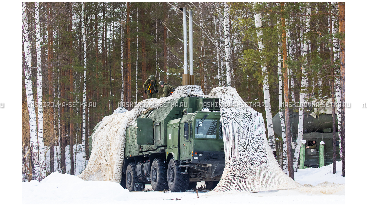 Маскировочный комплект МКТ-2С Снег 9х12 м – купить по цене 33200 руб. в интернет-магазине в городе Челябинск картинка 28
