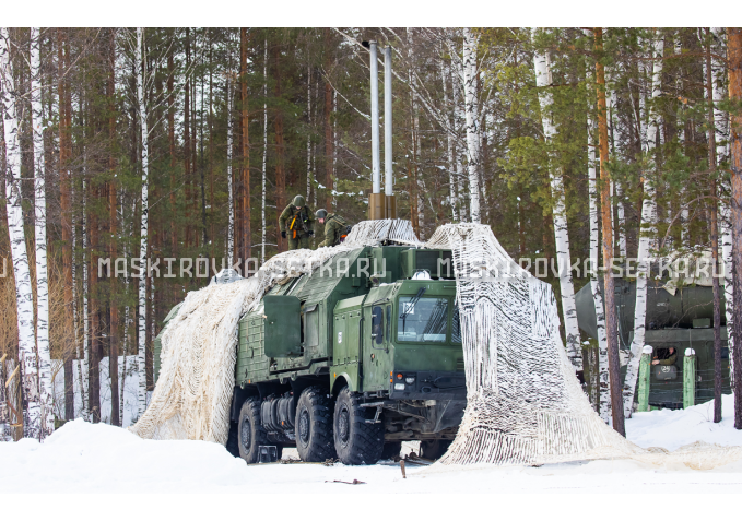 Маскировочный комплект МКТ-2С Снег 9х12 м – купить по цене 33200 руб. в интернет-магазине в городе Челябинск картинка 5