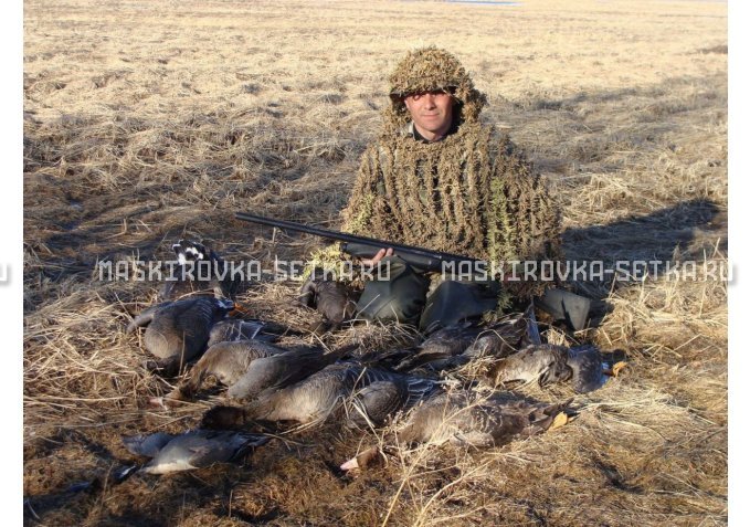 Маскировочная накидка Солома – купить по цене 2400 руб. в интернет-магазине в городе Челябинск картинка 1